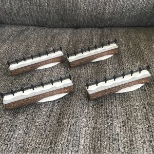 Heritage Village Collection Dept 56 Churchyard Fence Extensions set of 4